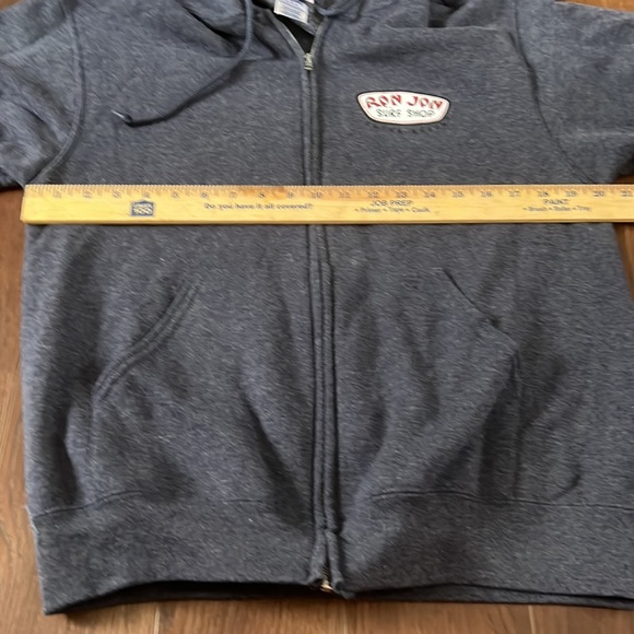 Ron Jon Distressed Custom Surfboards Surf Shop hoodie Cocoa Beach full zip - Picture 11 of 16